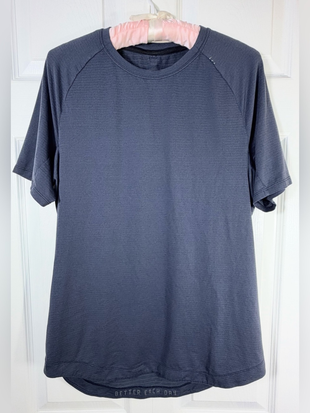 Lululemon Drysense Short Sleeve Shirt Men’s Blue Estimated Size Small